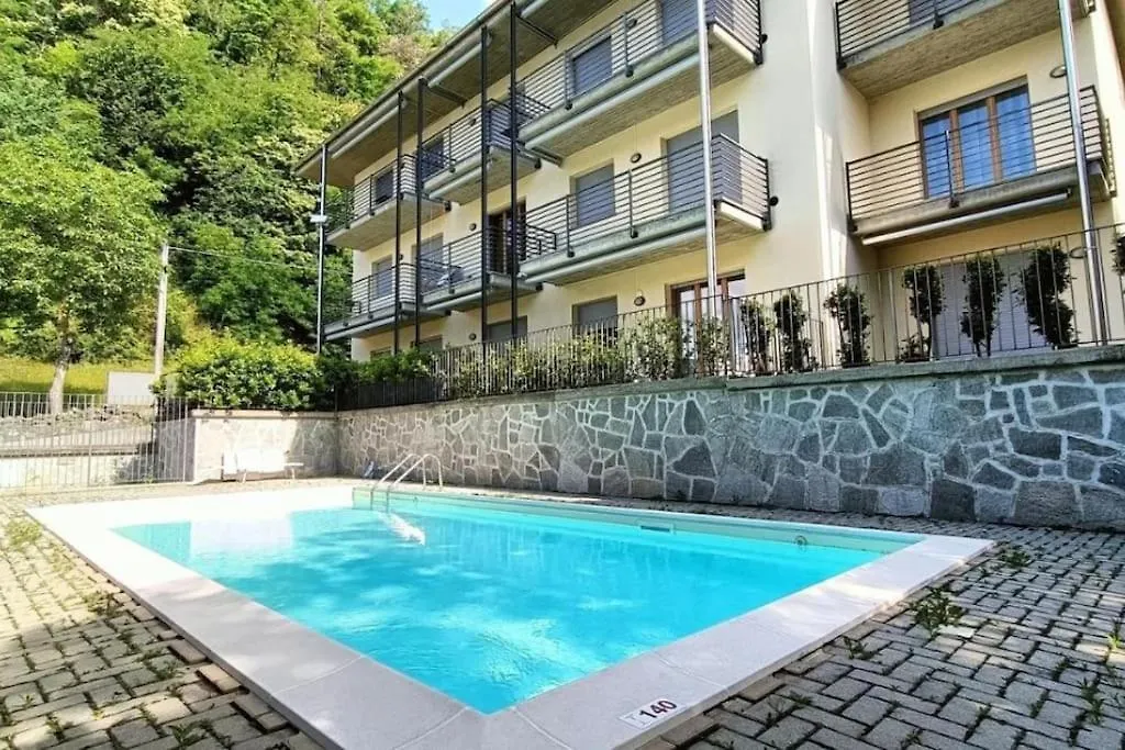 Casa Sonia - Modern Apartment With Pool On Lake Como Gera Lario